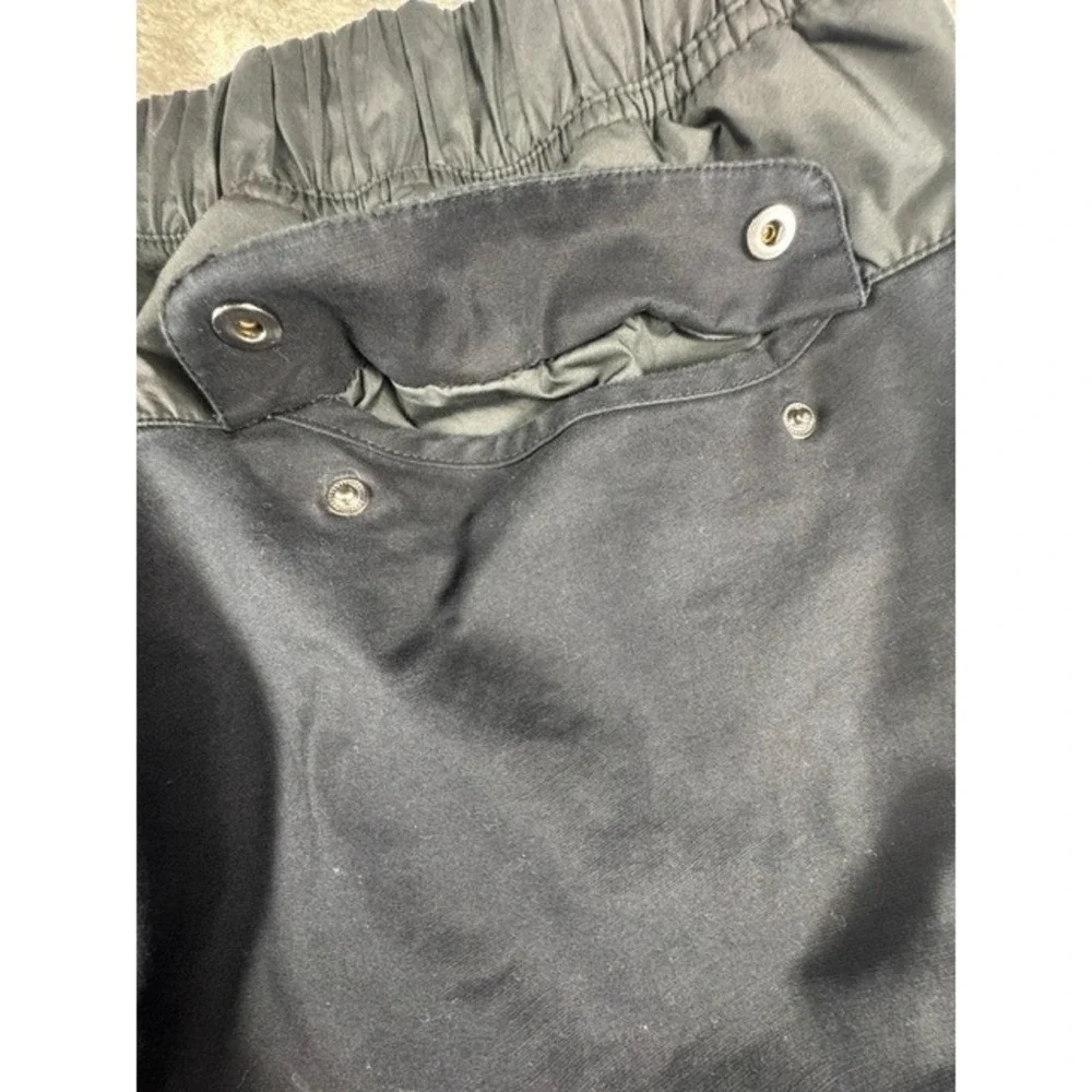 Nike Joggers Mens XXL Black Air Woven Track Pants Elastic Waist Tapered Cuff